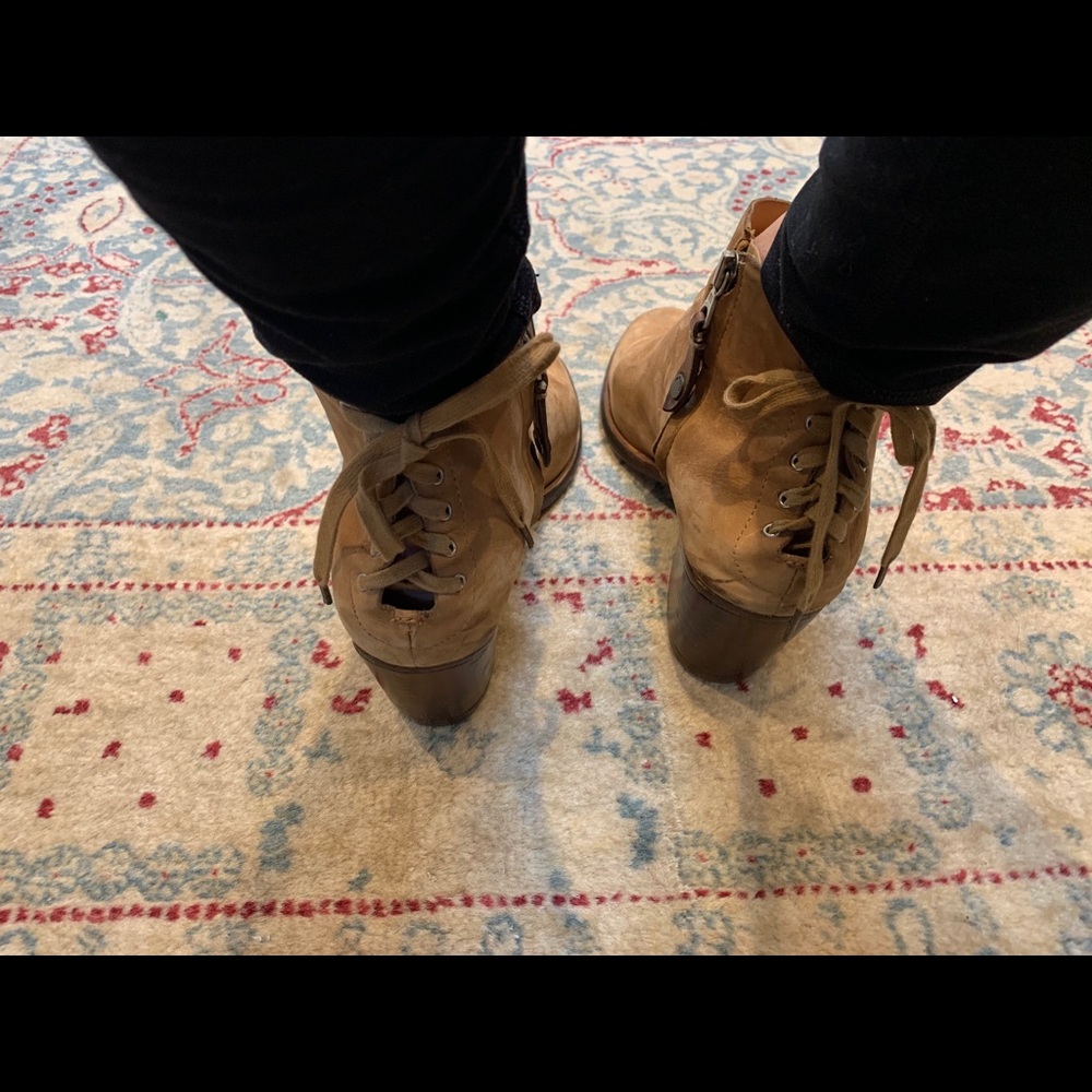 Rag and bone tan booties